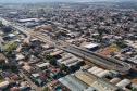 Imagem aerea do viaduto