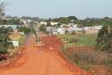 Obras na Avenida Paraná, que liga a cidade ao Porto de Maringá.