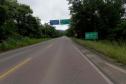 Rodovia entre Garuva e Guaratuba.