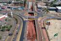 Obras Trevo do Catuaí em Maringá