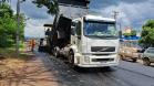  DER/PR realiza melhorias no pavimento de rodovia que dá acesso a Maravilha 