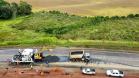Começa obra de restauração em concreto de rodovias entre Nova Tebas e Pitanga
