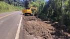 Rodovia de Foz do Jordão recebe melhorias na pista e nos acostamentos