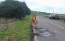 DER/PR começa conservação em 53,1 km da PR-092 na região Norte