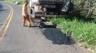 PR-151 entre Ribeirão Claro e a divisa com São Paulo