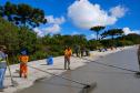 Restauração em concreto da PR-151 entre Ponta Grossa e Palmeira chega a 53% de execução