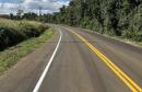 PR-662: rodovia de Foz do Jordão recebe nova sinalização horizontal definitiva