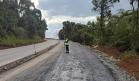 Obra de concreto em rodovias entre Nova Tebas e Pitanga avança em terraplenagem