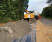 Obra de concreto em rodovias entre Nova Tebas e Pitanga avança em terraplenagem