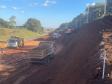 Obras de duplicação em concreto da PRC-466 entre Turvo e Palmeirinha ultrapassam 45%