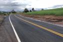 Rodovia de Manoel Ribas recebe reforço no pavimento em trecho de 24,35 km