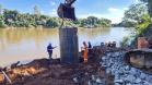 Nova ponte entre Japurá e São Carlos do Ivaí se prepara para começar escavações no Rio Ivaí