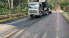 Serviços de conservação na PR-092 entre Rio Branco do Sul e Cerro Azul