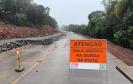 PR-460 em Pitanga - danos causados pelas chuvas