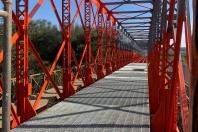 Ponte entre Lapa e Campo do Tenente deve ter tráfego de veículos liberado em 30 dias Foto: DER-PR