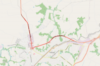 Mapa PR 323 e PR 170 em Rolândia