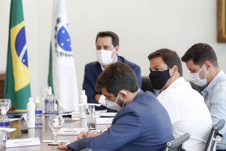 sala de reuniões do palácio