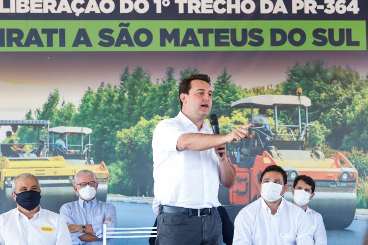 O trecho total a ser pavimentado tem 49 quilômetros de extensão e é uma reivindicação antiga dos moradores locais para potencializar o desenvolvimento da região. Foto: Rodrigo Félix Leal / INFRA