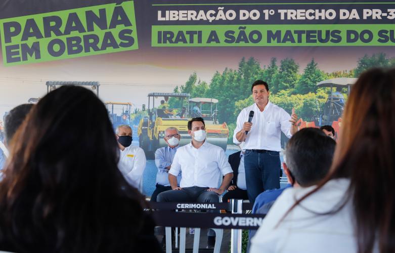 O trecho total a ser pavimentado tem 49 quilômetros de extensão e é uma reivindicação antiga dos moradores locais para potencializar o desenvolvimento da região. Foto: Rodrigo Félix Leal / INFRA