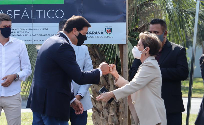 O investimento total de R$ 4,8 milhões foi executado com recursos da Secretaria de Infraestrutura e Logística do Estado do Paraná (SEIL) e da UEPG. Foto: Rodrigo Félix Leal / INFRA