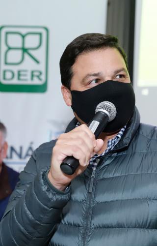 O DER/PR realizou nesta terça-feira (25) a fase de lances da licitação do projeto e da obra de duplicação da PR-317, entre Maringá e Iguaraçu, na região Noroeste. Fotos: Rodrigo Félix Leal / INFRA