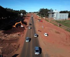 Obras do Trevo Gauchão e duplicação da PR-323, em Umuarama - Umuarama, 19/07/2021 - Foto: Alessandro Vieira/AEN