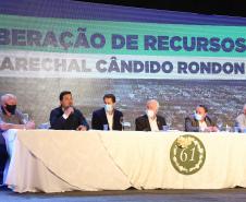 Governo anuncia investimento de R$ 3,8 milhões em obras em Marechal Cândido Rondon. Foto: Ari Dias/AEN