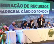 Governo anuncia investimento de R$ 3,8 milhões em obras em Marechal Cândido Rondon. Foto: Ari Dias/AEN