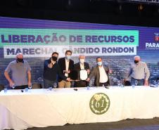 Governo anuncia investimento de R$ 3,8 milhões em obras em Marechal Cândido Rondon. Foto: Ari Dias/AEN