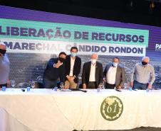 Governo anuncia investimento de R$ 3,8 milhões em obras em Marechal Cândido Rondon. Foto: Ari Dias/AEN