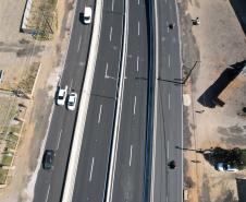 Segundo dados da CCR Rodonorte, a Avenida Souza Naves concentra um fluxo de 35 mil veículos por dia, chegando a 7 milhões de caminhões por ano. Foto: Rodrigo Félix Leal /InfraPR