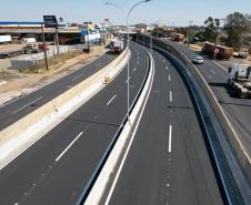 Segundo dados da CCR Rodonorte, a Avenida Souza Naves concentra um fluxo de 35 mil veículos por dia, chegando a 7 milhões de caminhões por ano. Foto: Rodrigo Félix Leal /InfraPR