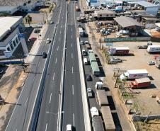 Segundo dados da CCR Rodonorte, a Avenida Souza Naves concentra um fluxo de 35 mil veículos por dia, chegando a 7 milhões de caminhões por ano. Foto: Rodrigo Félix Leal /InfraPR