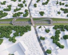 Com investimento do Estado, projeto avança na construção do novo viaduto do Orleans
