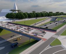 Com investimento do Estado, projeto avança na construção do novo viaduto do Orleans