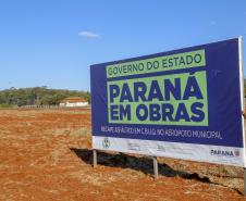As obras de recapeamento da pista de 1.210 metros de extensão e 23 metros de largura estão 84,37% executadas. Foto: Gilson Abreu/AEN