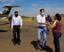 As obras de recapeamento da pista de 1.210 metros de extensão e 23 metros de largura estão 84,37% executadas. Foto: Gilson Abreu/AEN