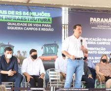 Governador autoriza construção de terceiras faixas na PR-092, entre Jaguariaíva e Santo Antônio da Platina - Siqueira Campos/02/09/2021 - Foto: Ari Dias/AEN