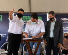 Governador autoriza construção de terceiras faixas na PR-092, entre Jaguariaíva e Santo Antônio da Platina. Foto: Ari Dais/AEN