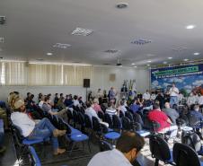 Governador Carlos Massa Ratinho Junior autoriza licitação do distrito industrial e anuncia investimentos em Jacarezinho. Foto Gilson Abreu/AEN