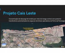 Audiência pública para apresentar futuro ?Moegão? do Porto de Paranaguá será realizada no dia 20 de outubro - Paranaguá, 20/09/2021 - Foto/Arte: Andre Cassanti Neto