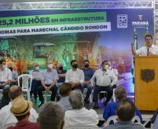 As obras do Contorno devem ser reiniciadas em outubro, com prazo de 18 meses para sua execução. É um dos principais investimentos do Estado em Marechal Cândido Rondon. Foto: Gilson Abreu/AEN