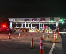 Fim das concessões rodoviárias no Paraná - praça de pedagio de Jataizinho. Foto Gilson Abreu/AEN