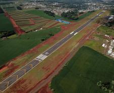 Aeroporto Municipal de Pato Branco Juvenal Loureiro Cardoso. - Pato Branco, 09/01/2019 -  Foto: José Fernando Ogura