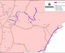 DER/PR avalia documentos da licitação para conservar 838,37 km de rodovias da RMC, Litoral e região Sul. Foto: DER