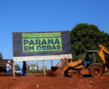 Modernização da PR-323 entre Paiçandu e o Rio Ivaí dá início a projeto de novo polo industrial Foto: Gilson Abreu/AEN