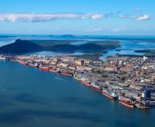 Porto de Paranaguá faz 87 anos focado em atrair investimentos  Foto: Rodrigo Félix Leal / SEIL