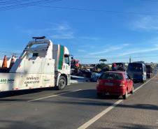Condições de tráfego do antigo anel de integração estão disponíveis online -  Foto: DER-PARANÁ