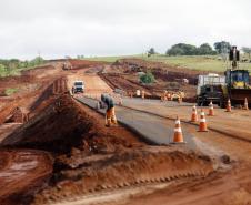 Obras da Estrada da Boiadeira ultrapassam 80% de execução e avançam em várias frentes -  Foto: Albari Rosa/AEN