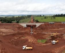 Obras da Estrada da Boiadeira ultrapassam 80% de execução e avançam em várias frentes -  Foto: Albari Rosa/AEN